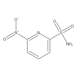 6-Nitropyridine-2-sulfonamide结构式