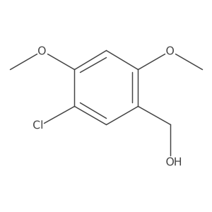 (5-Chloro-2,4-dimethoxyphenyl)methanol结构式