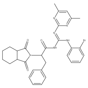 C30H31BrN6O3结构式