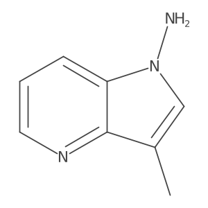 3-Methyl-pyrrolo[3,2-b]pyridin-1-yl amine结构式