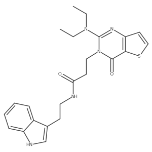 N-(4-methylphenyl)-2-[2-(4-methylphenyl)-4-oxo-3,4-dihydro-5H-pyrido[2,3-b][1,4]diazepin-5-yl]acetamide结构式