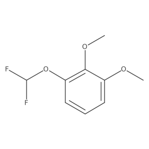 1-(Difluoromethoxy)-2,3-dimethoxybenzene Structure