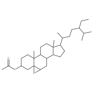 [(1S,2R,5S,7S,9R,11S,12S,15R,16R)-15-[(2R,5R)-5-ethyl-6-methylheptan-2-yl]-2,16-dimethyl-8-oxapentacyclo[9.7.0.02,7.07,9.012,16]octadecan-5-yl] acetate结构式