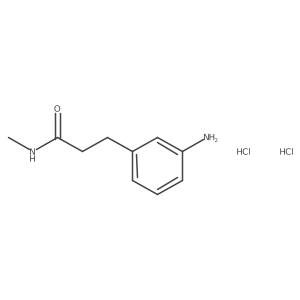 3-(3-Aminophenyl)-N-methylpropanamide dihydrochloride结构式