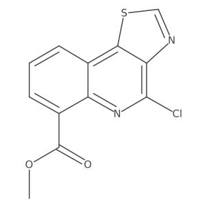 Methyl 4-chlorothiazolo[4,5-C]quinoline-6-carboxylate Structure