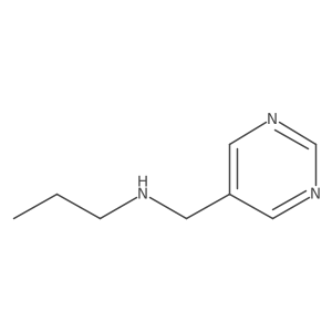 Propyl(pyrimidin-5-ylmethyl)amine结构式