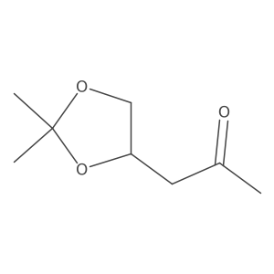 1-(2,2-Dimethyl-1,3-dioxolan-4-yl)propan-2-one结构式