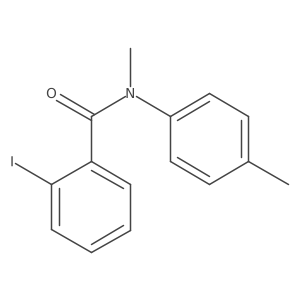 2-Iodo-n-methyl-n-p-tolylbenzamide Structure