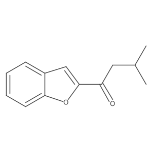 1-(1-Benzofuran-2-yl)-3-methylbutan-1-one结构式
