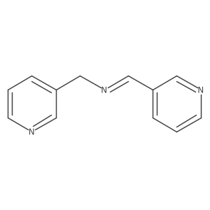 N-(3-Pyridinylmethylene)-3-pyridinemethanamine结构式