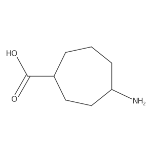 4-Aminocycloheptane-1-carboxylic acid结构式