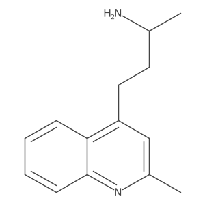 4-(2-Methylquinolin-4-yl)butan-2-amine结构式