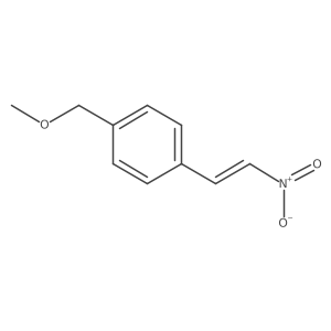 1-(Methoxymethyl)-4-(2-nitroethenyl)benzene结构式