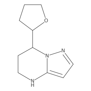 7-(Oxolan-2-yl)-4H,5H,6H,7H-pyrazolo[1,5-a]pyrimidine Structure