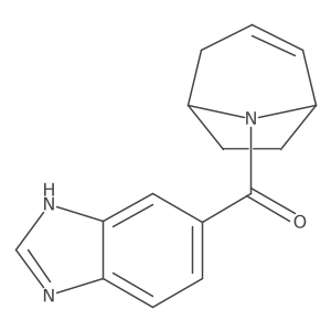 (1H-benzo[d]imidazol-5-yl)((1R,5S)-8-azabicyclo[3.2.1]oct-2-en-8-yl)methanone Structure