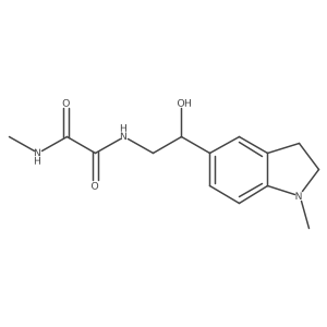 N1-(2-hydroxy-2-(1-methylindolin-5-yl)ethyl)-N2-methyloxalamide Structure