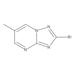 2-Bromo-6-methyl-[1,2,4]triazolo[1,5-a]pyrimidine Structure