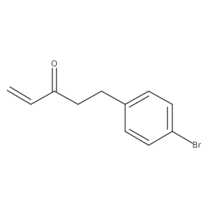 5-(4-Bromophenyl)pent-1-en-3-one Structure