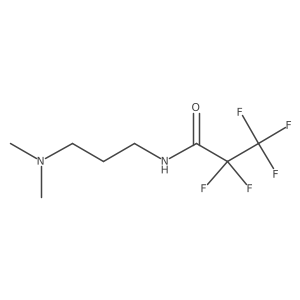 N-dimethyl ammonio propyl-perfluoropropane amide Structure