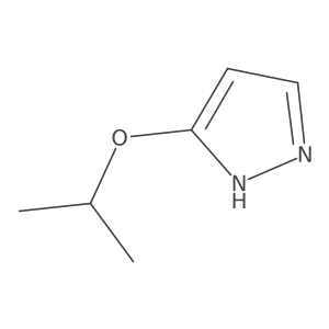 3-Isopropoxy-1h-pyrazole结构式