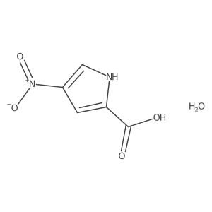 4-Nitropyrrole-2-carboxylic Acid Hydrate Structure