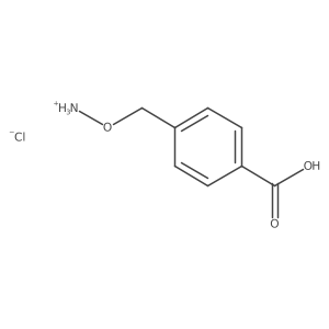 1-[(Ammoniooxy)methyl]-4-carboxybenzene chloride结构式