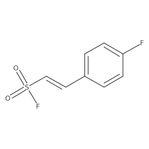 2-(4-Fluorophenyl)ethene-1-sulfonyl fluoride Structure