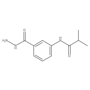 N-[3-(Hydrazinocarbonyl)phenyl]-2-methylpropanamide结构式