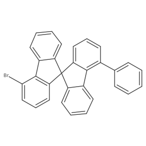 4-Bromo-4'-phenyl-9,9'-spirobi[fluorene] Structure