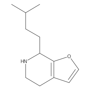 7-(3-methylbutyl)-4H,5H,6H,7H-furo[2,3-c]pyridine Structure