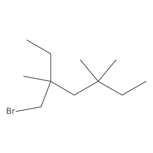 3-(Bromomethyl)-3,5,5-trimethylheptane结构式