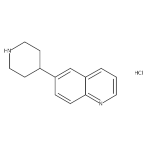 6-(Piperidin-4-yl)quinoline hydrochloride结构式