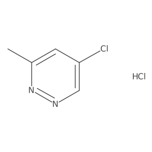 5-Chloro-3-methylpyridazine hydrochloride Structure