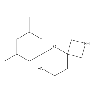 8,10-Dimethyl-5-oxa-2,12-diazadispiro[3.1.5^{6}.3^{4}]tetradecane Structure