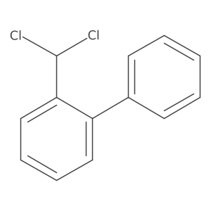 2-(Dichloromethyl)biphenyl结构式
