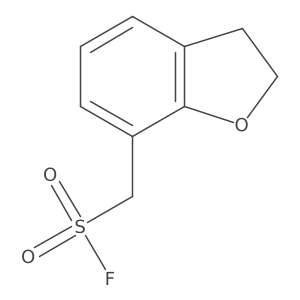 (2,3-Dihydro-1-benzofuran-7-yl)methanesulfonyl fluoride结构式