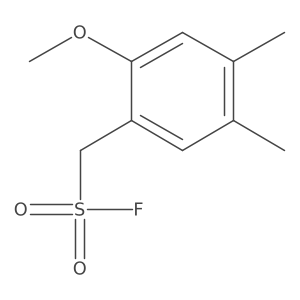 (2-Methoxy-4,5-dimethylphenyl)methanesulfonyl fluoride结构式