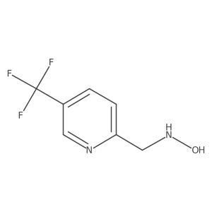 N-{[5-(trifluoromethyl)pyridin-2-yl]methyl}hydroxylamine Structure
