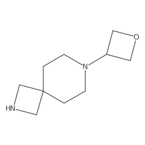 7-(Oxetan-3-yl)-2,7-diazaspiro[3.5]nonane结构式