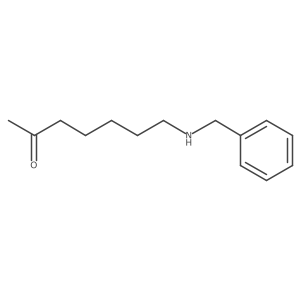 7-[(Phenylmethyl)amino]-2-heptanone Structure