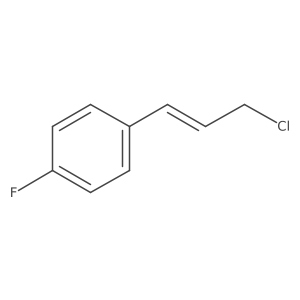 1-(3-Chloro-1-propenyl)-4-fluorobenzene结构式