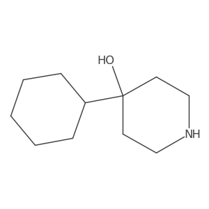 4-Cyclohexyl-4-Piperidinol Structure