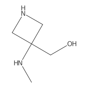 [3-(Methylamino)azetidin-3-yl]methanol Structure