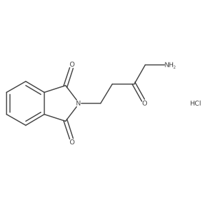 2-(4-Amino-3-oxobutyl)isoindoline-1,3-dione hydrochloride Structure