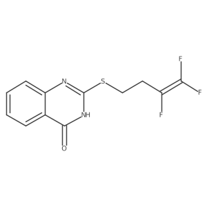 2-[(3,4,4-trifluoro-3-butenyl)sulfanyl]-4(3H)-quinazolinone Structure