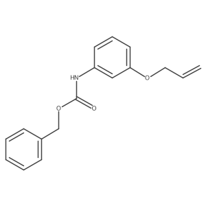 benzyl N-[3-(prop-2-en-1-yloxy)phenyl]carbamate结构式