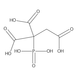 1-Phosphono-1,1,2-ethanetricarboxylic acid Structure