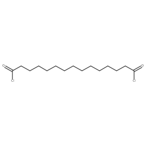 Pentadecanedioyl dichloride Structure