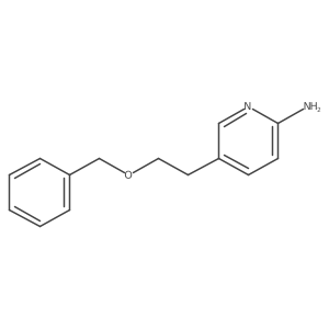 5-[2-(Benzyloxy)ethyl]pyridin-2-amine Structure
