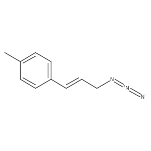 1-(3-Azido-1-propen-1-yl)-4-methylbenzene Structure